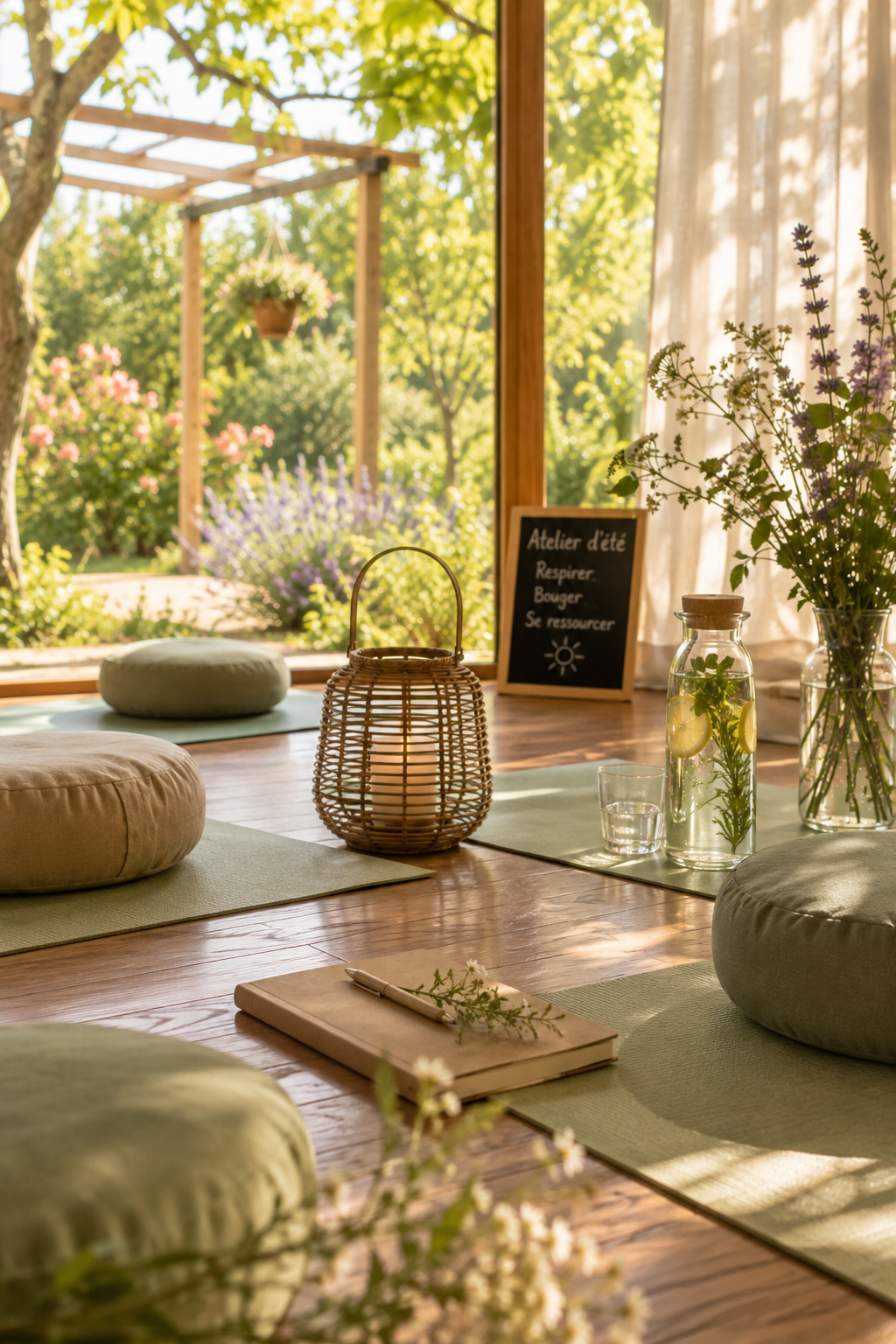 Atelier de yoga ete