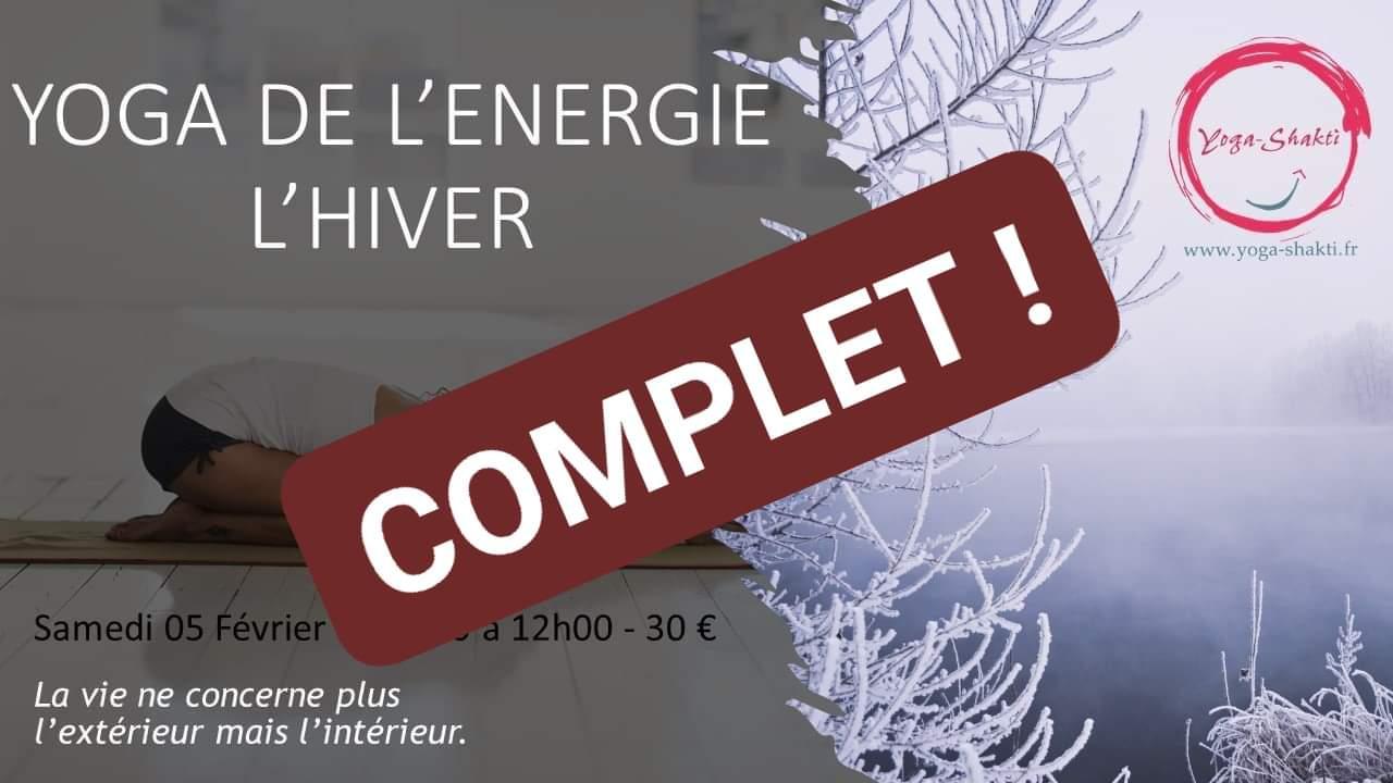 Atelier matinée de yoga de l'énergie: l'hiver