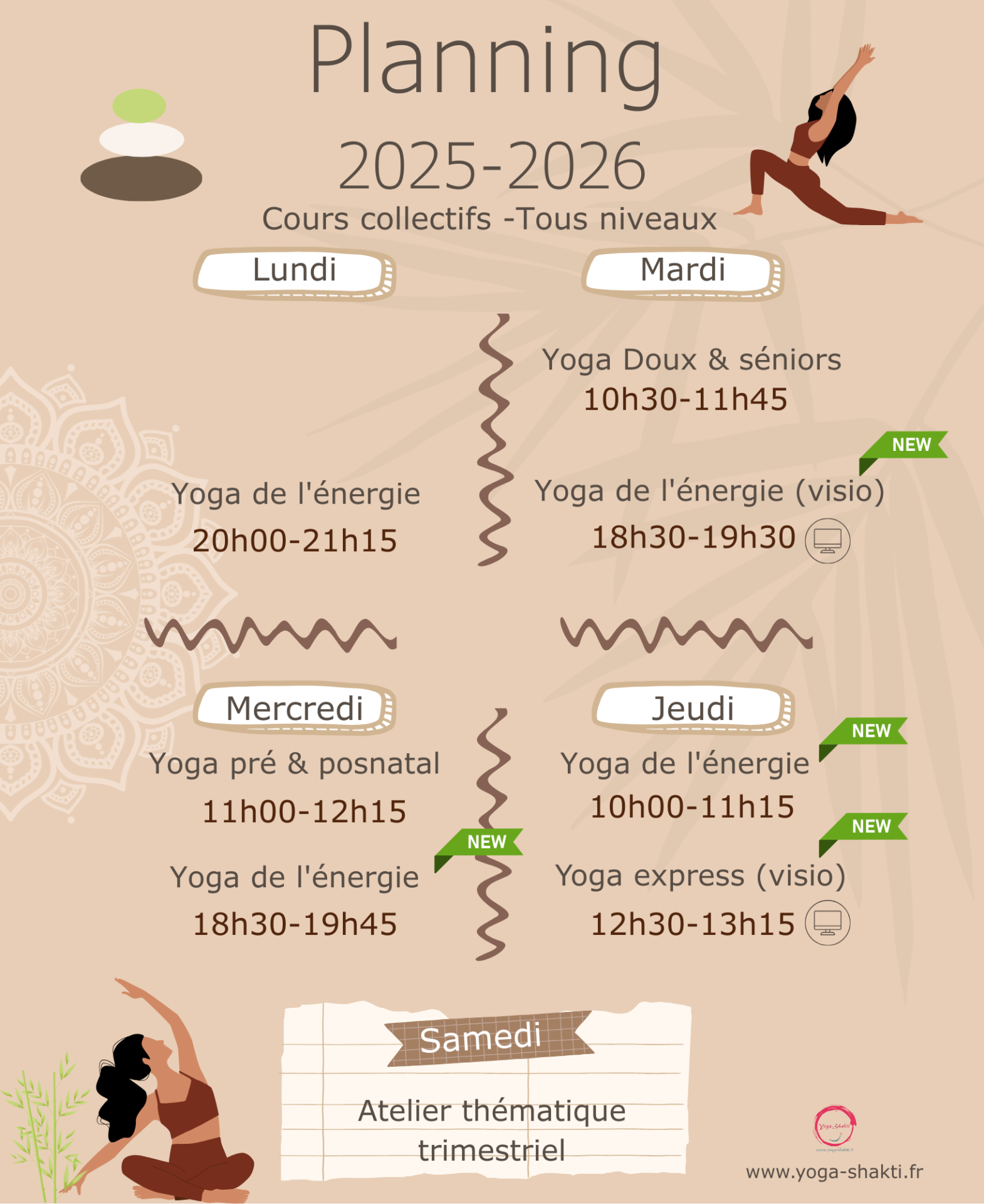 Planning yoga shakti 2025-2026