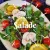 Salade de féta aux légumes frais