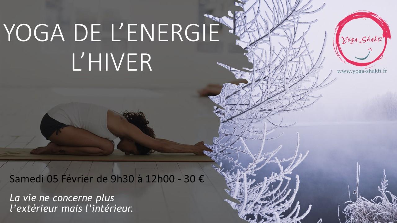 Le Samedi 5 Février Matinée-Atelier yoga de l'énergie : L'hiver